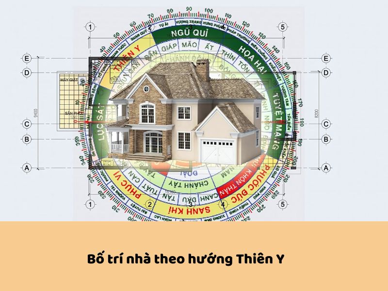 Bố Trí Nhà Theo Hướng Thiên Y để tận dụng lợi ích